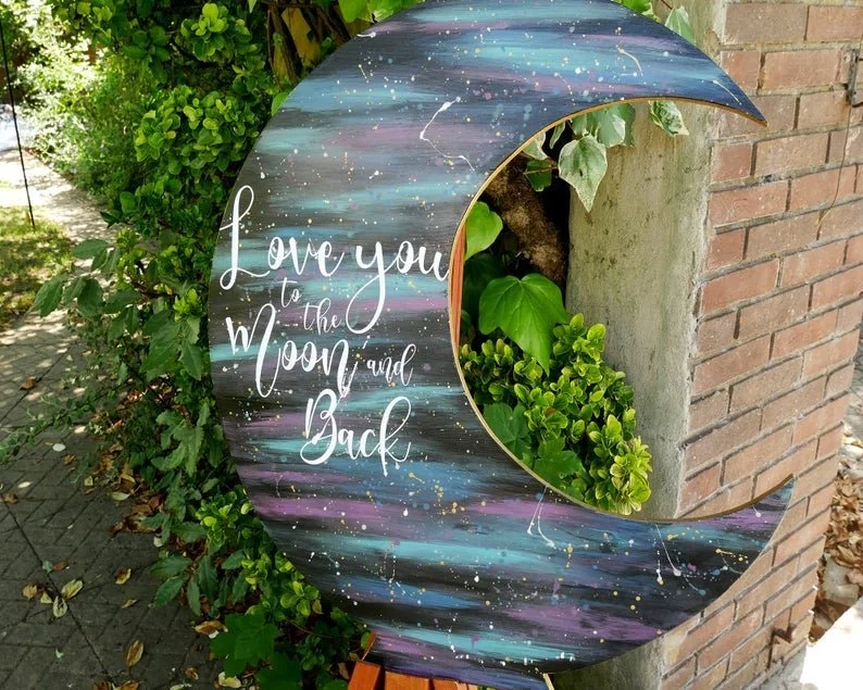 Love You to the Moon and Back Sign - Image 7